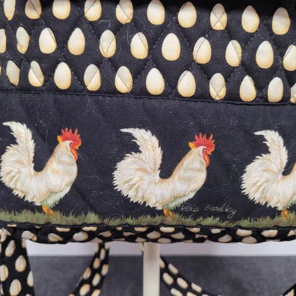(Rare) Retired Vintage Vera Bradley Chanticleer Rooster Drawstring Backpack - Picture 2 of 13